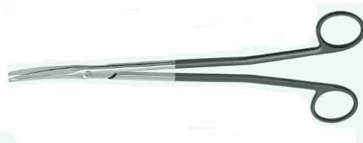 Ножицi операцiйнi, екстра-делiкатнi, трикутнi леза, тупокiнцевi, прямi, ручки несходящi, ТВС, Горнея Фрiмана, 190 мм Surgimax 04-493-19S